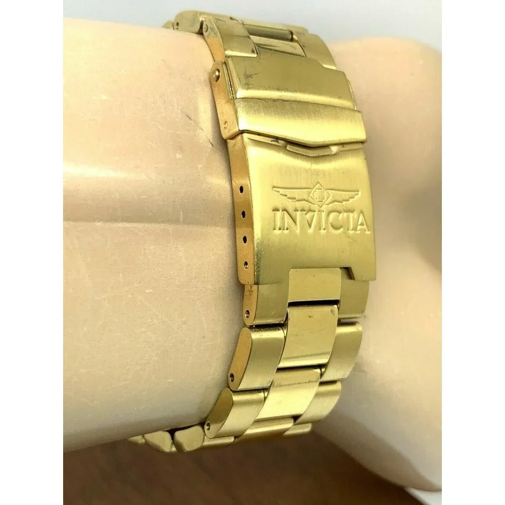 Invicta Black and Gold Men's Automatic Dive Watch